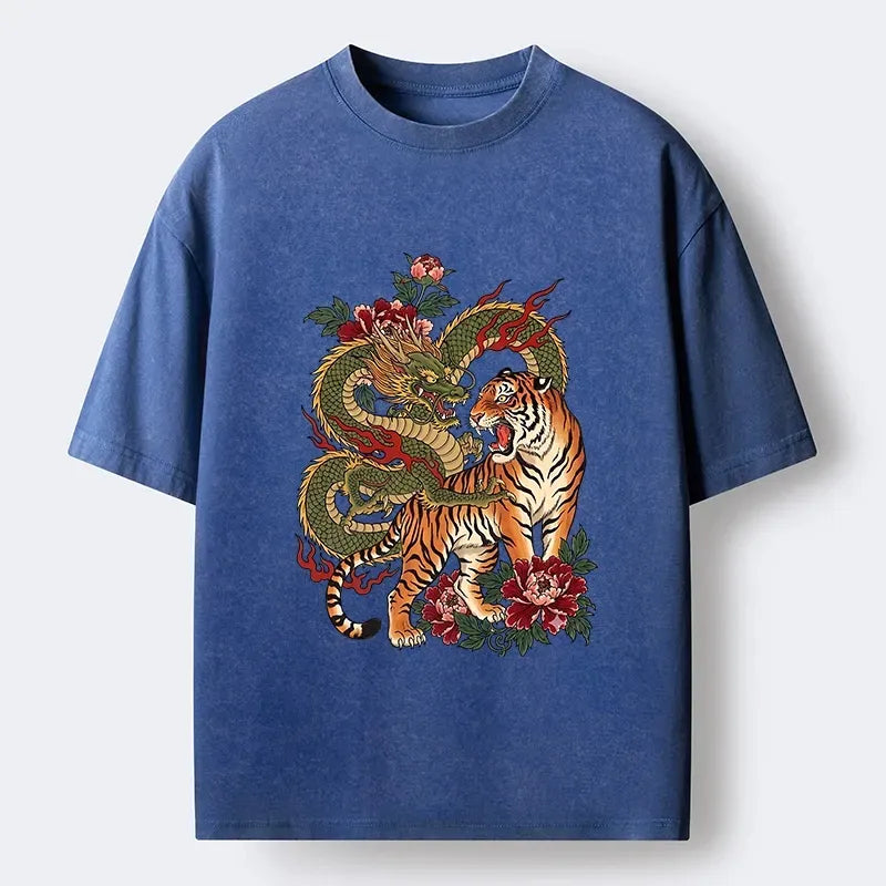 Vintage Asian Dragon T-Shirt Best Seller