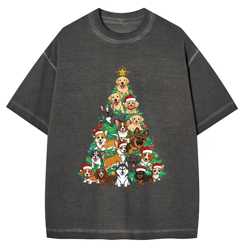 kyoto lion gradient washed tee