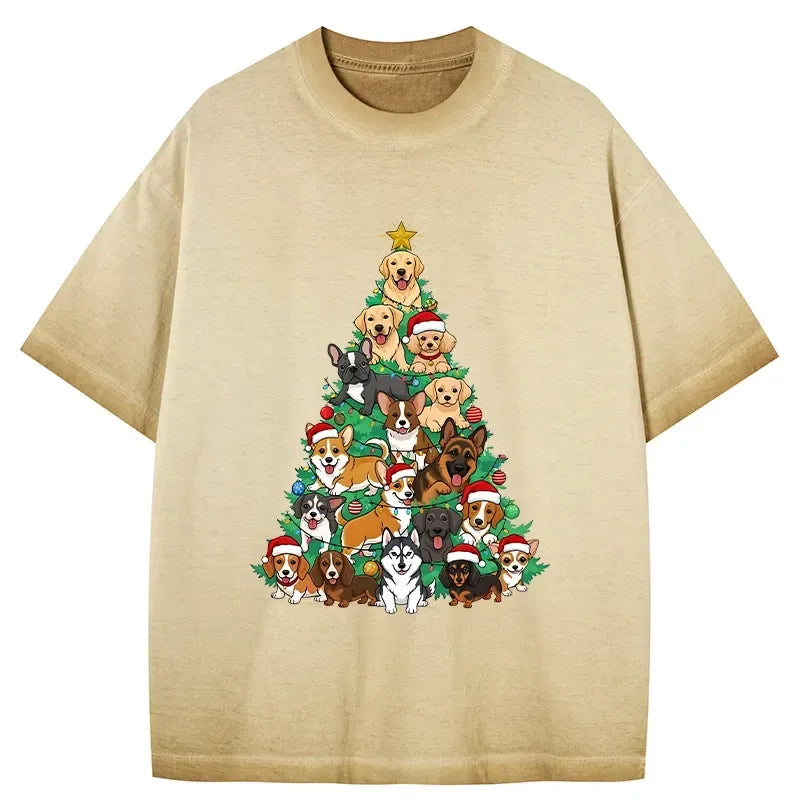 kyoto lion gradient washed tee