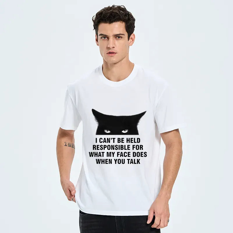 Kyoto-Lion Cat Expression Management Classic T-Shirt