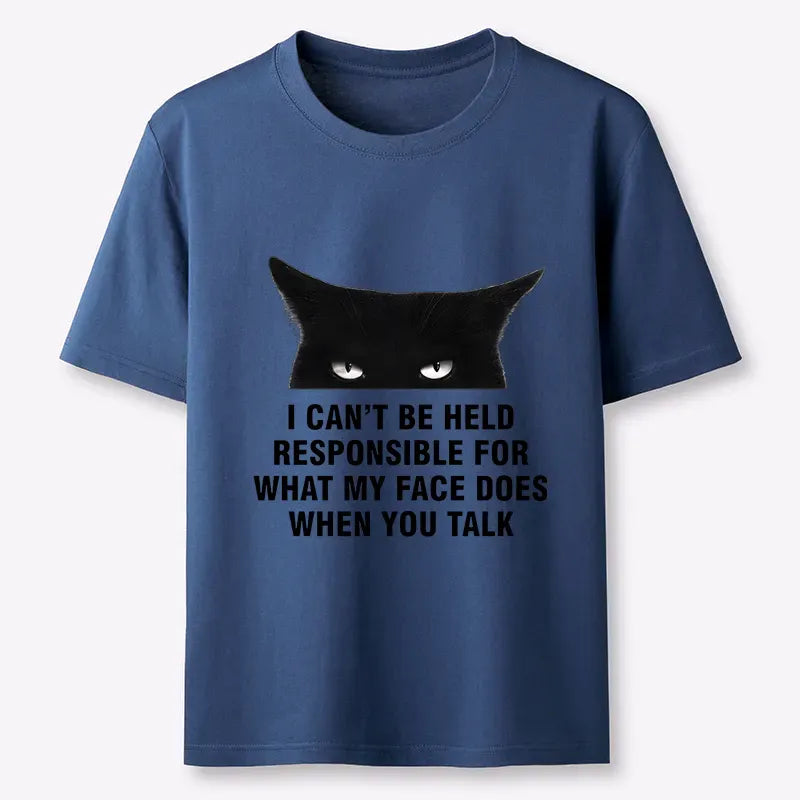 Kyoto-Lion Cat Expression Management Classic T-Shirt