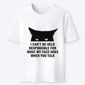 Unique Cat Graphic T-Shirt for Gift Idea