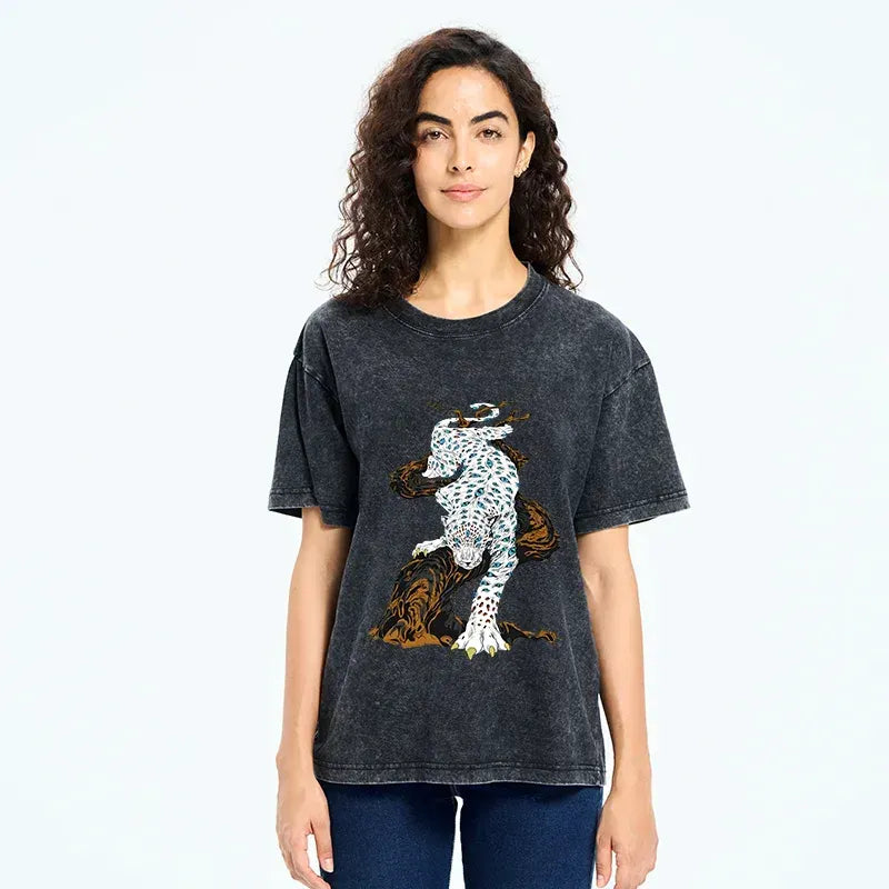 Many-eyed Tiger Monster Japanese T-Shirt