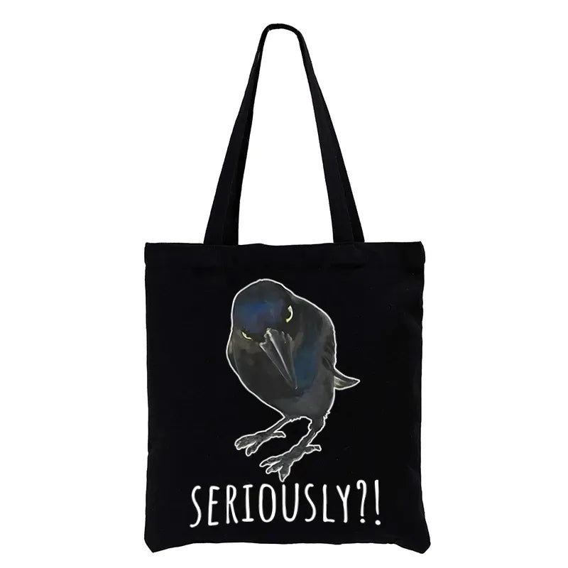 Kyoto-Lion Raven's Question Tote Bag