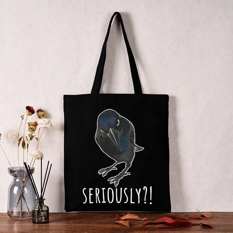 Japanese Vintage Canvas Tote Bag for Daily Wear