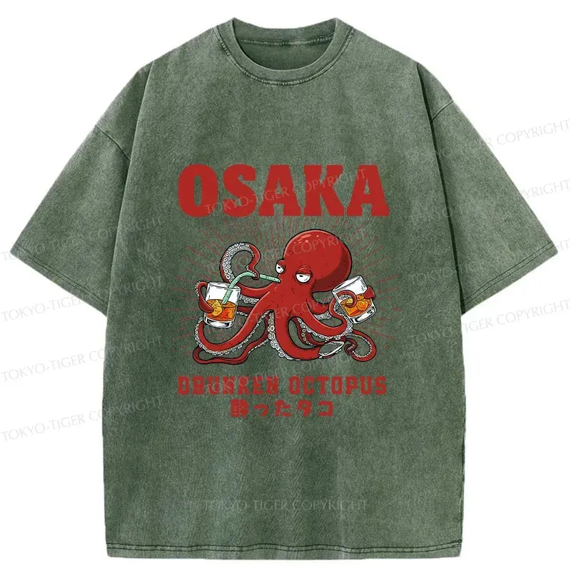 Japanese Octopus Beer T-Shirt Gift Idea
