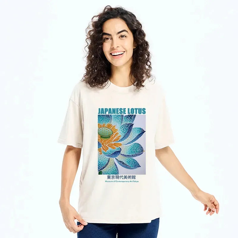 Best Seller Japanese Floral Gallery Poster Tee