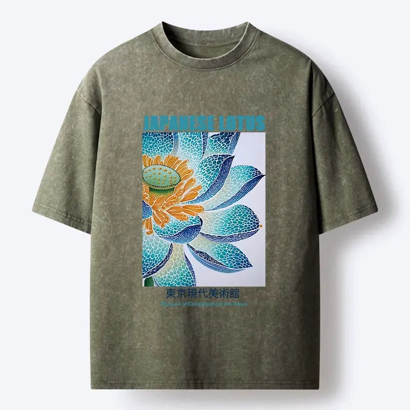 Best Seller Japanese Floral Gallery Poster Tee