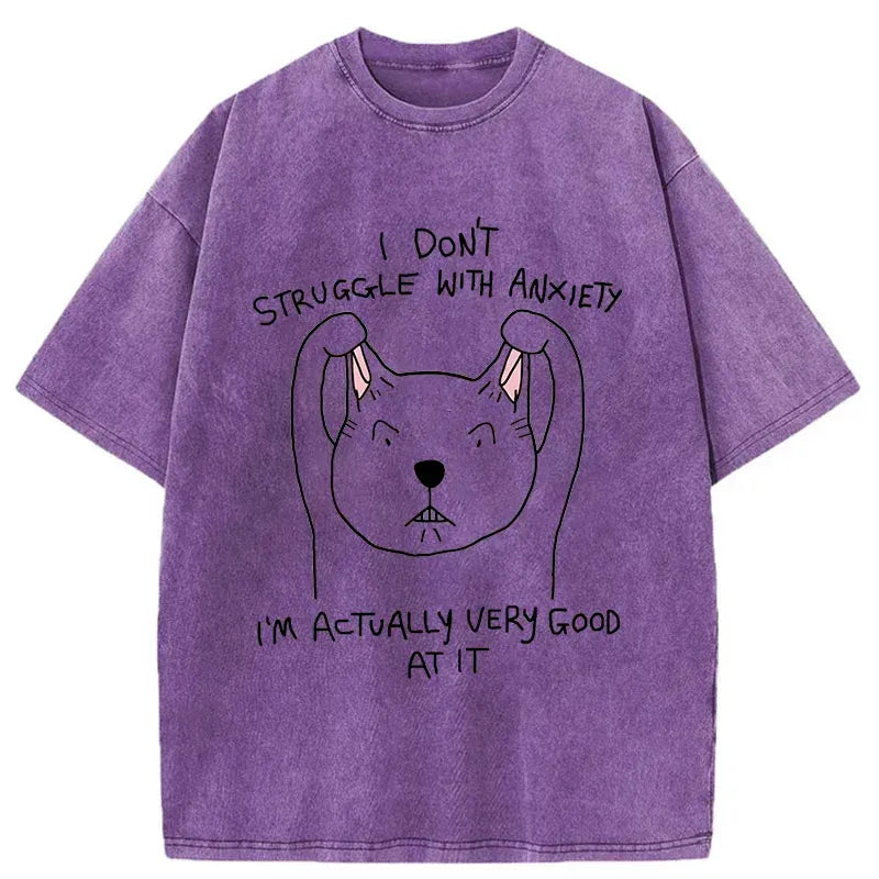Trendy Japanese cat shirt for vacation