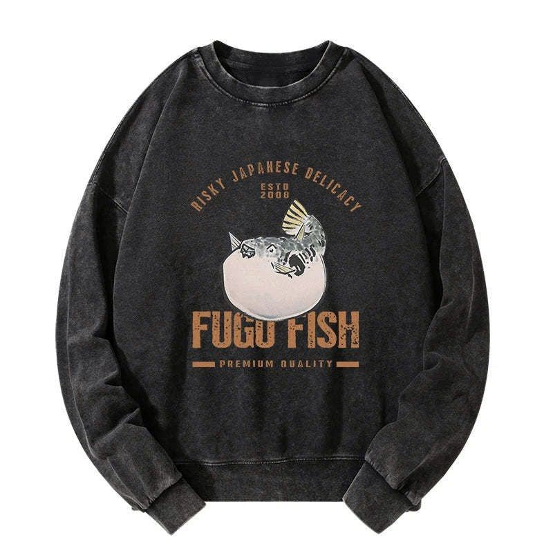 Japanese woodblock print sweatshirt free shipping