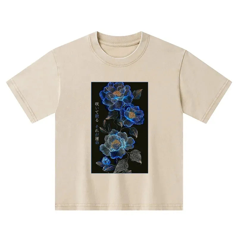 japanese vintage kids washed t-shirt