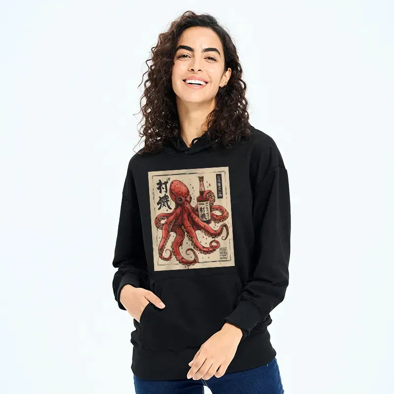 Kyoto-Lion Osaka Sak¨¦ Octopus Classic Hoodie
