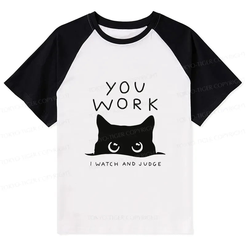 cute cat spy t-shirt summer outfit
