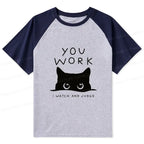 cute cat spy t-shirt summer outfit