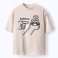 Kyoto-Lion Rebellious Raccoon Washed T-Shirt