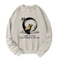 Kyoto-Lion Zen Capybara Was Trapped In The Void Washed Sweatshirt