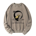 Vintage Wash Capybara Sweatshirt On Sale