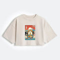 funny japanese cat ramen shirt