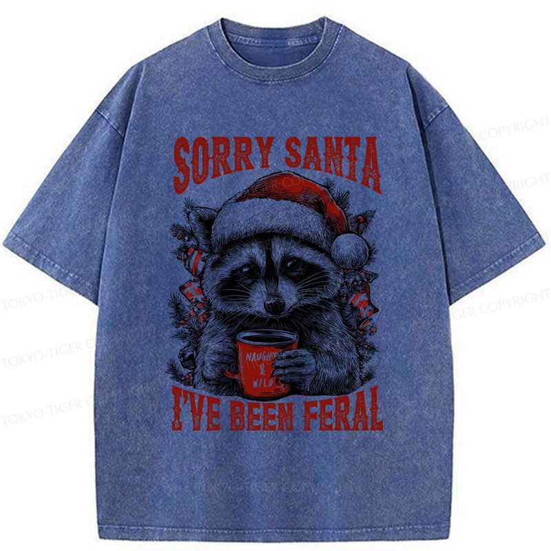 Feral raccoon sarcastic tee for holiday