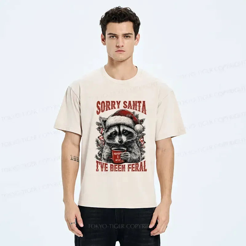 Funny raccoon t-shirt for Christmas gift