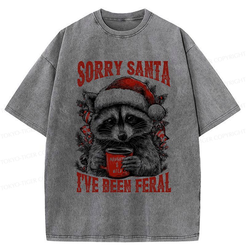 Feral raccoon sarcastic tee for holiday