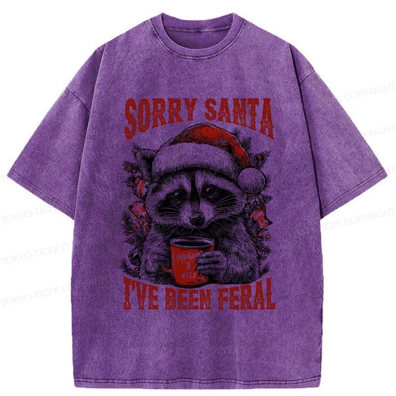 Feral raccoon sarcastic tee for holiday