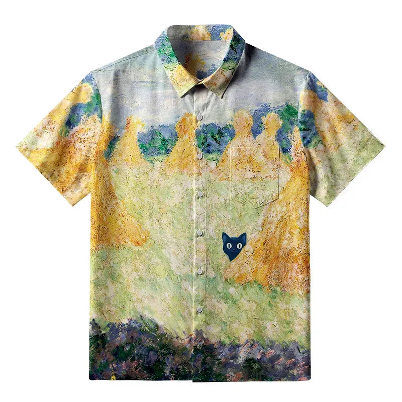 Unisex cotton shirt for vacation deal