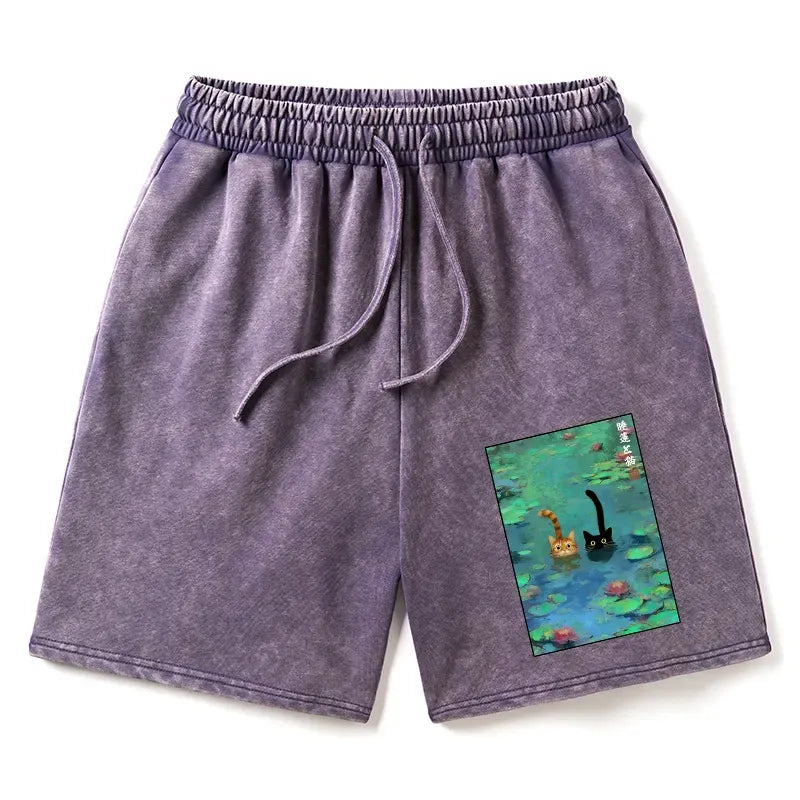 Funny Cats Swimming Shorts for Summer
