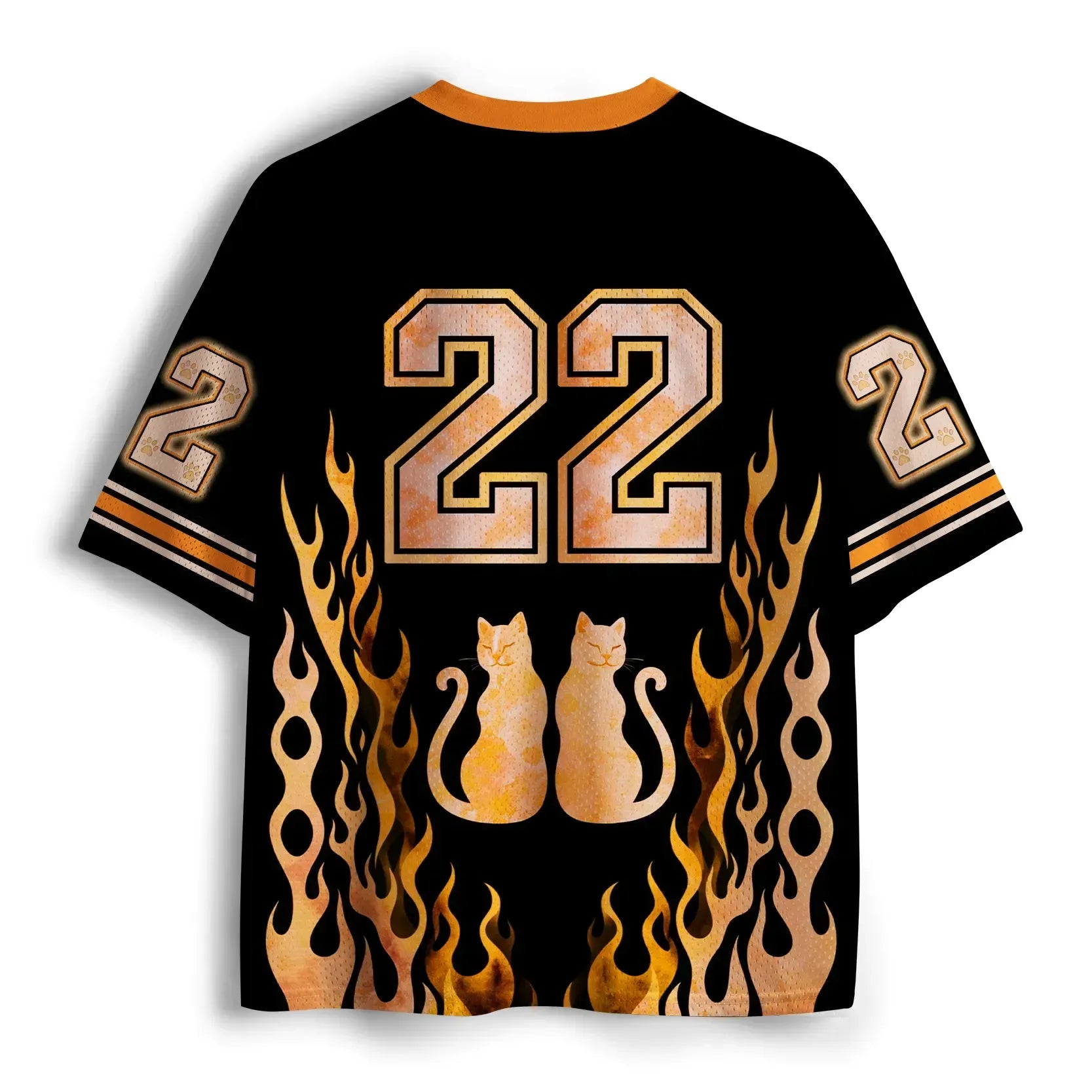 Japanese Cat Mesh Jersey for Daily Wear