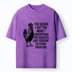 Washed Japanese Rooster T-Shirt Best Seller