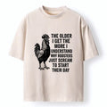 Vintage Kyoto Lion Cotton T-Shirt Free Shipping