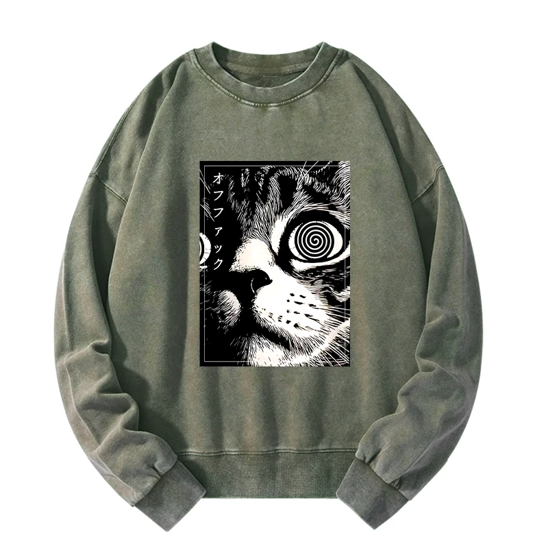 Scary Cat Japan Sweatshirt for Daily Wear