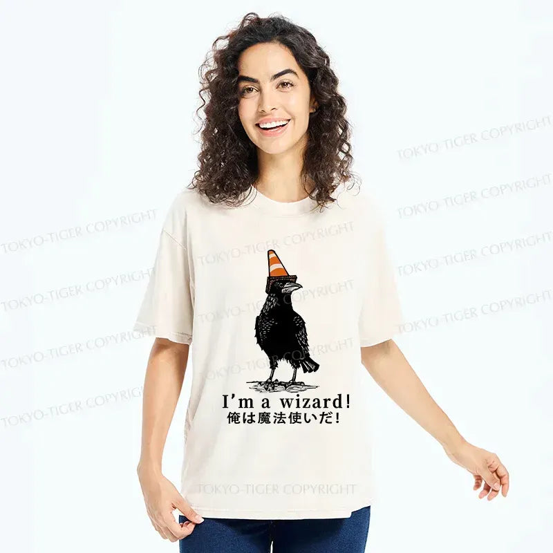 Japanese Crow Washed T-Shirt