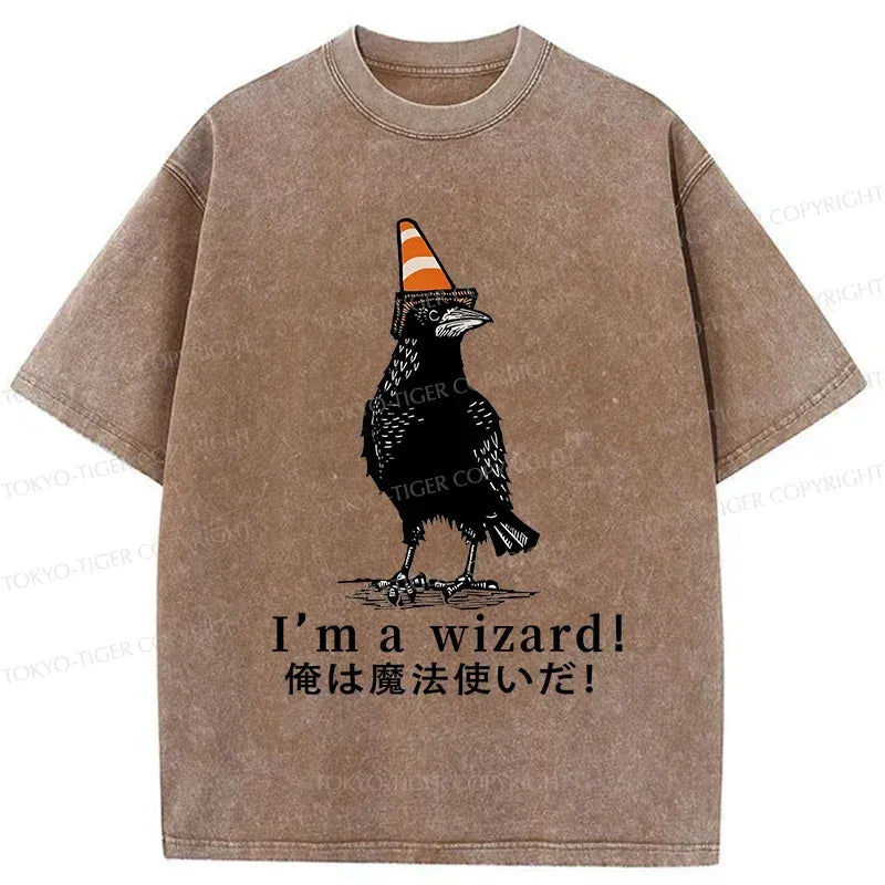 Vintage Crow T-Shirt for Summer