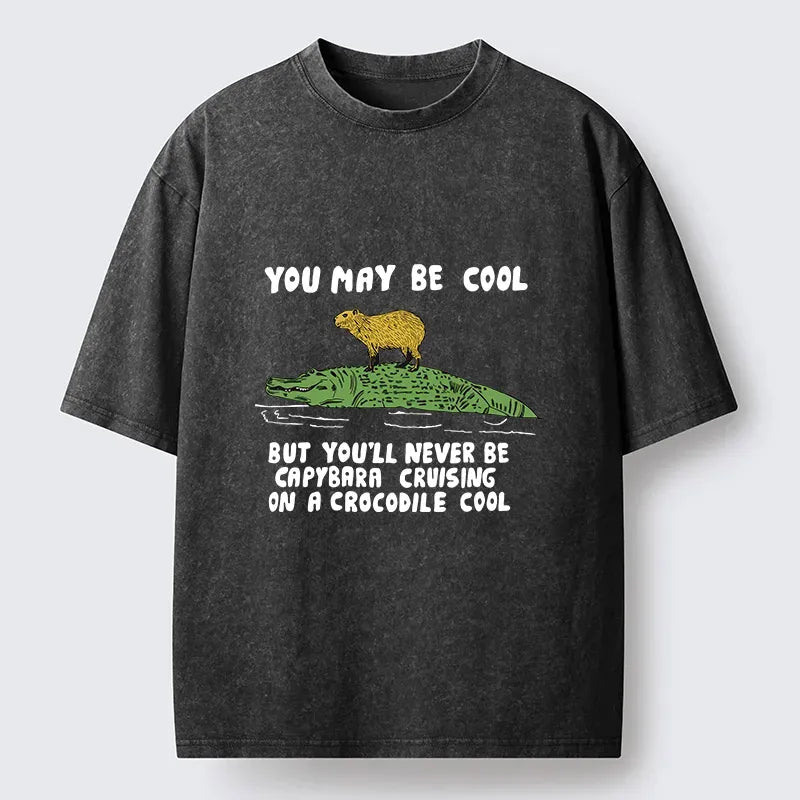 Cool Capybara Tee for Summer Beach