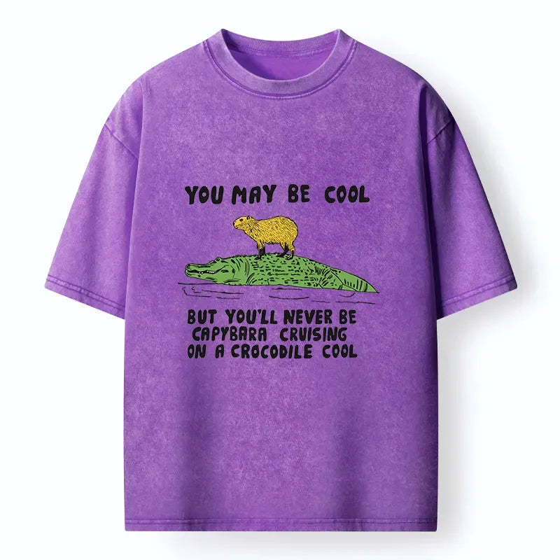 Cool Capybara Tee for Summer Beach
