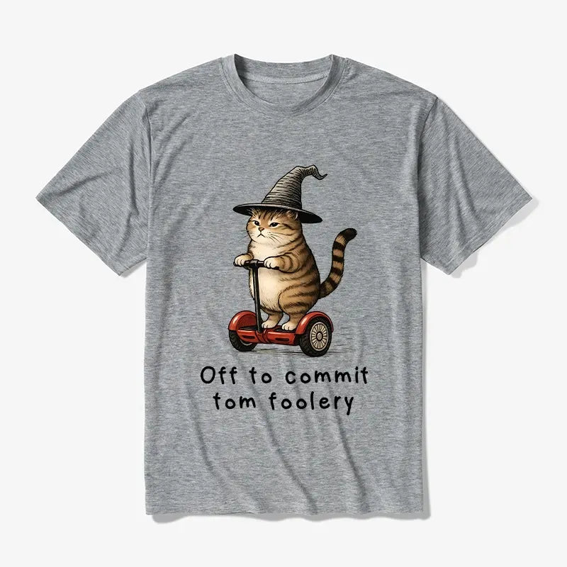 Kyoto-Lion Orange Cat Segway T-Shirt