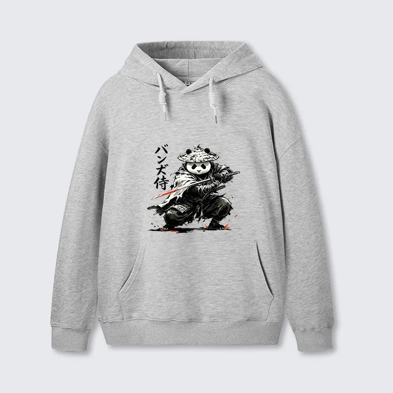 Kyoto-Lion Panda Samurai Warrior Classic Hoodie