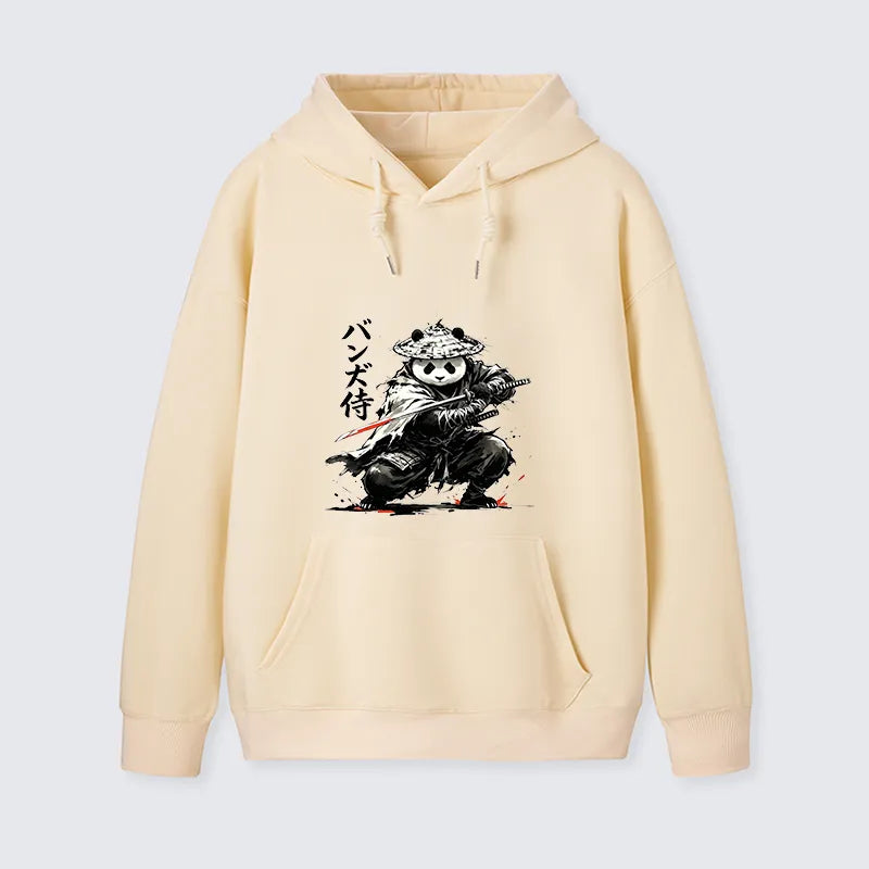 Kyoto-Lion Panda Samurai Warrior Classic Hoodie