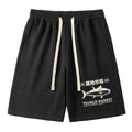 retro Japanese streetwear unisex shorts