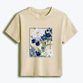 Ukiyo-e Floral T-Shirt for Women