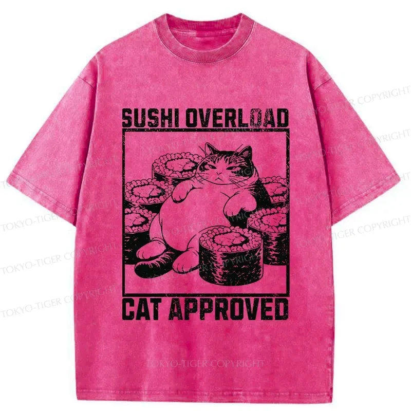 Trendy Ukiyo-e Cat T-Shirt for Streetwear