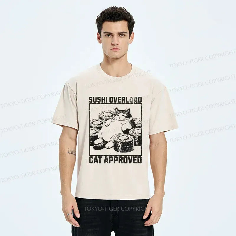 Kyoto-Lion Washed Tee for Daily Wear