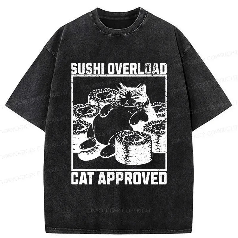 Trendy Ukiyo-e Cat T-Shirt for Streetwear