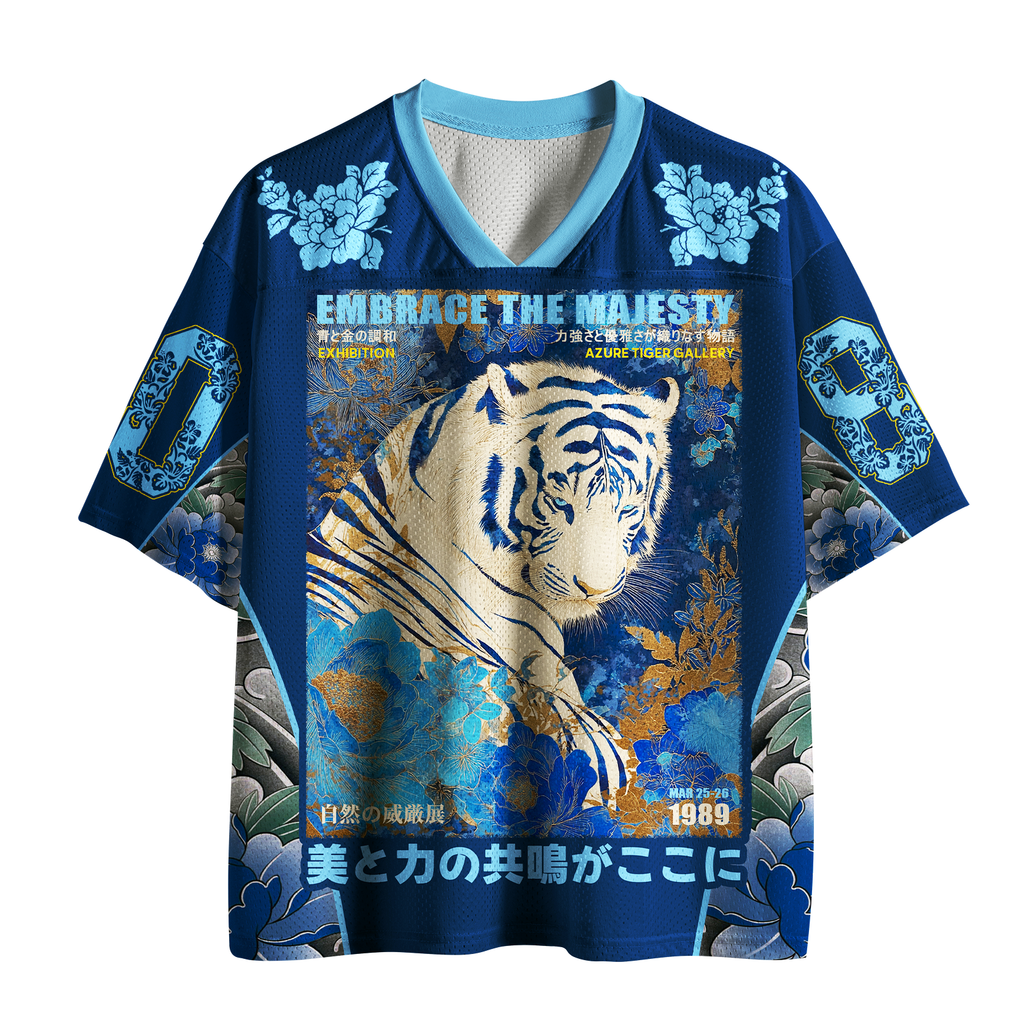 Kyoto-Lion Tiger:Symphony of Strength&Beauty Mesh Jersey