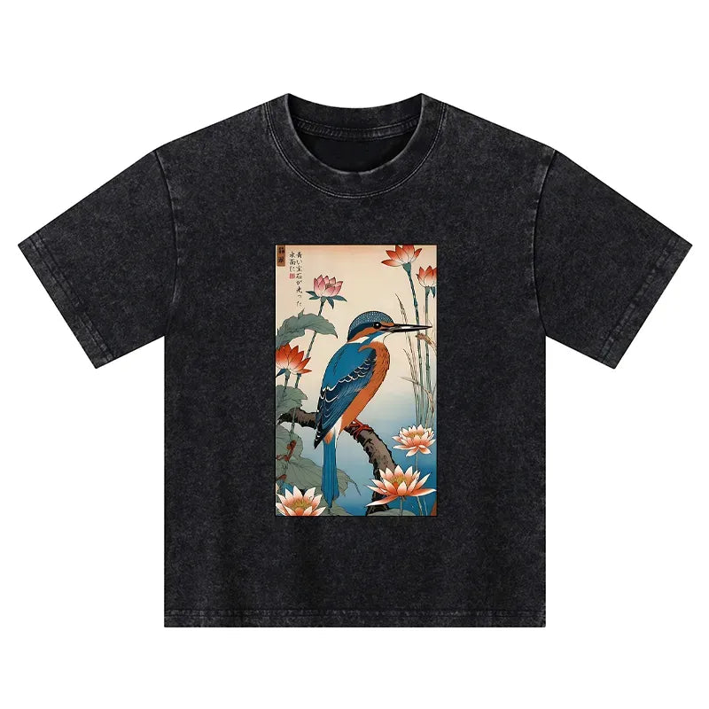 Kyoto Lion Ukiyo-e Kids Tee Best Seller
