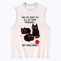 Kyoto-Lion Three Cats Fix All Problems Washed Tank