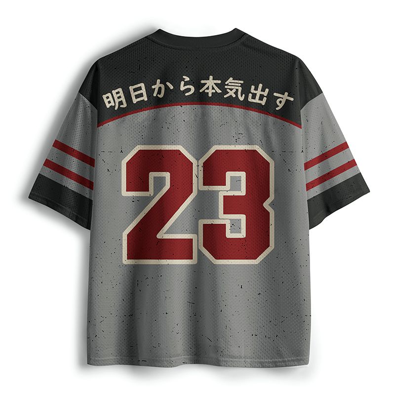 Kyoto-Lion I'll Start Getting Serious Tomorrow One Mesh Jersey