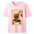 Kyoto-Lion Chopsticks And Vinyl Sushi Art Classic T-Shirt