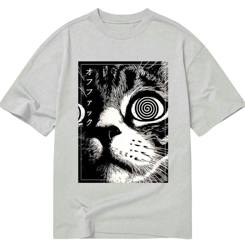 Kyoto-Lion Scary Cat Japan Classic T-Shirt